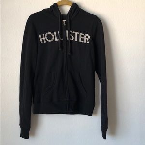 Hollister zip up sweater with hood.